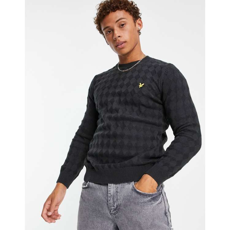 Argyle crew neck discount sweater