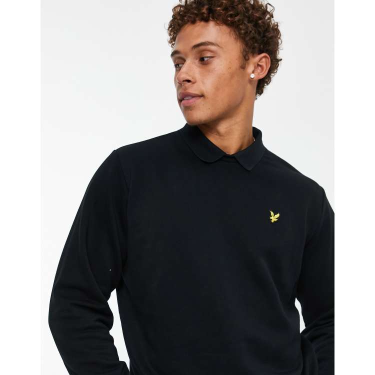Vintage collared sweatshirt outlet