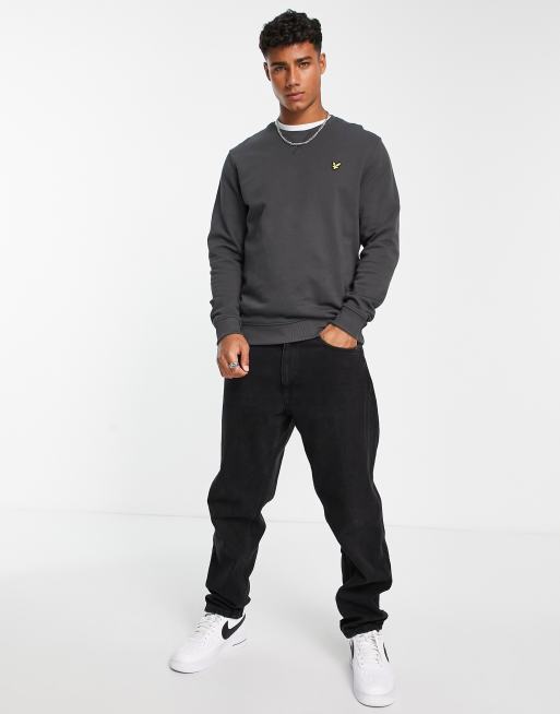 Lyle & Scott Vintage crew neck sweatshirt in gray, 4 of 4