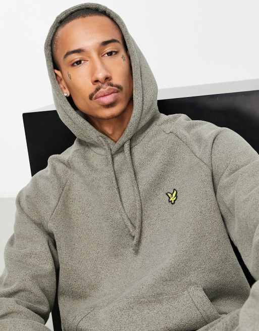 Lyle and scott grey hoodie outlet