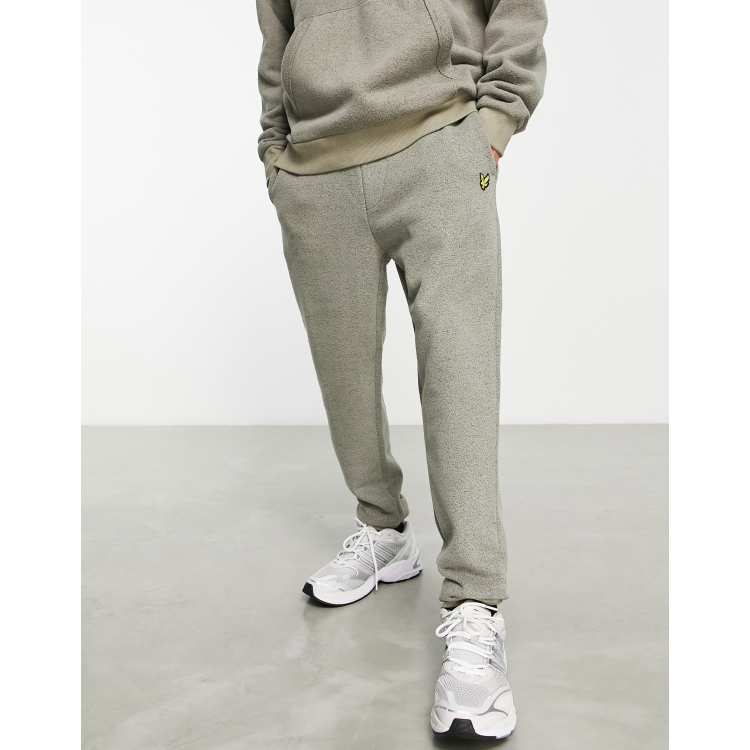 Lyle and scott grey tracksuit bottoms discount