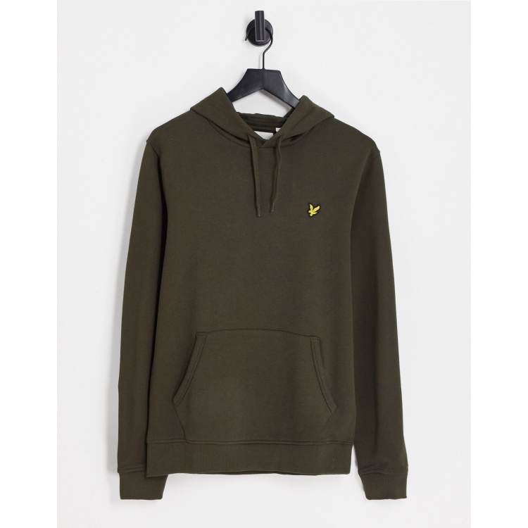 Lyle and scott hoodie groen hot sale