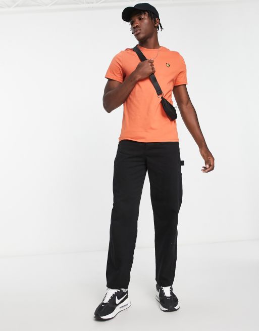 Orange lyle and deals scott t shirt