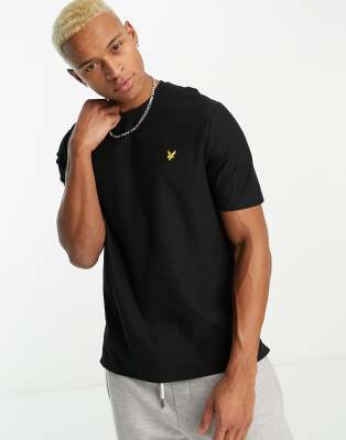 Lyle and scott hot sale t shirt black