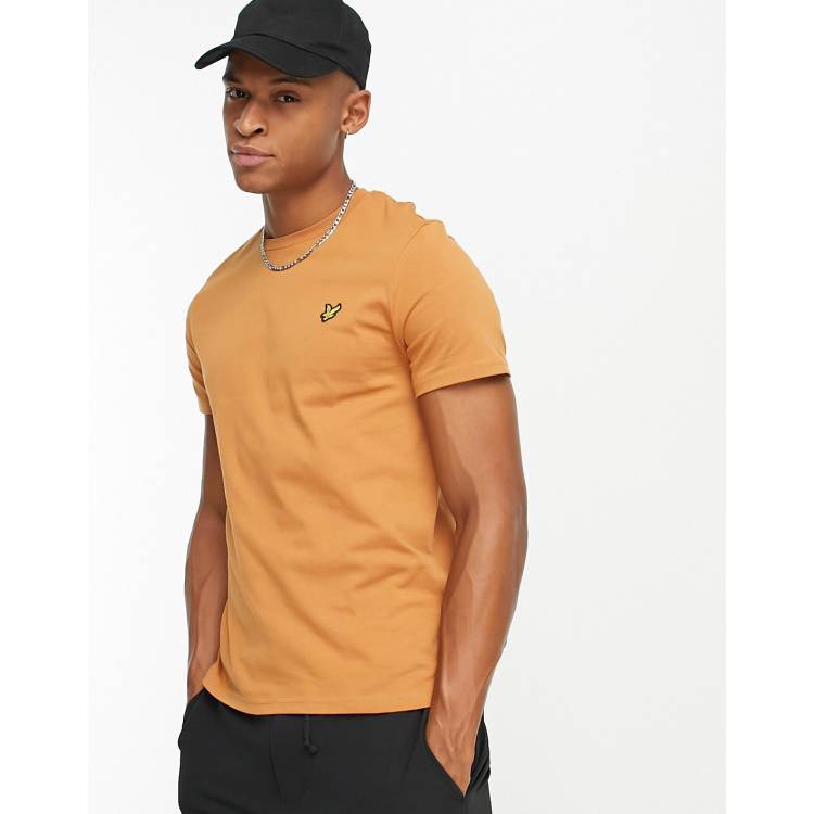 Lyle Scott Vintage T shirt in orange ASOS