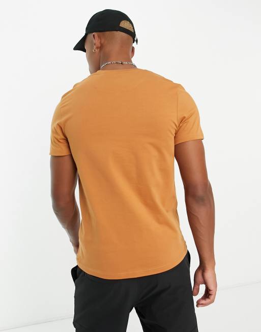 Lyle Scott Vintage T shirt in orange ASOS