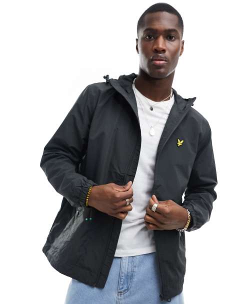 Mens zip up outlet hooded jacket