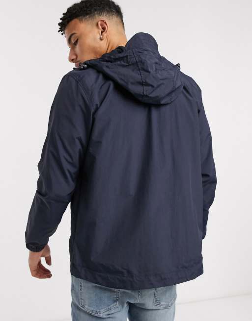 Lyle & scott hooded bubble zip through discount jacket