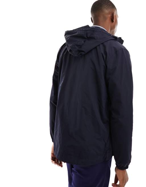 Lyle & Scott zip through hooded jacket in navy  , 3 of 4