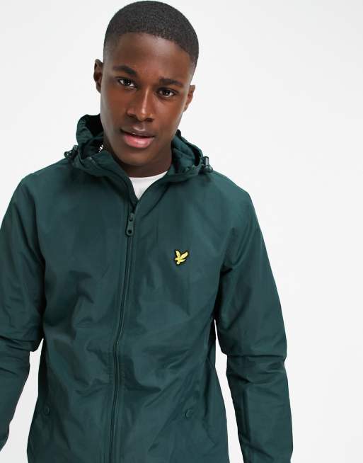 Lyle & Scott zip through hooded jacket