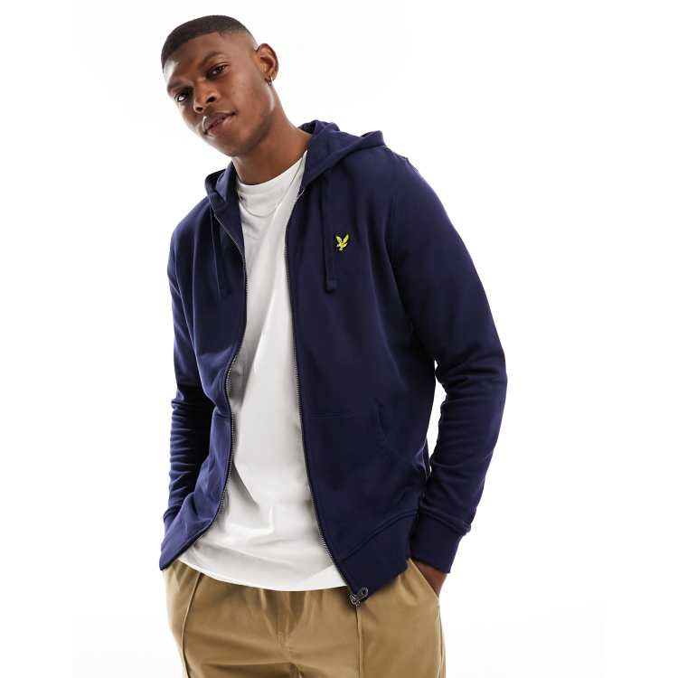 Lyle and scott zip cheap up hoodie