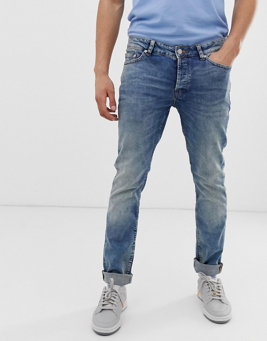 Lyseblå skinny jeans fra Only & Sons