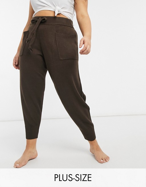 M Lounge Curve cuffed joggers with pockets co-ord