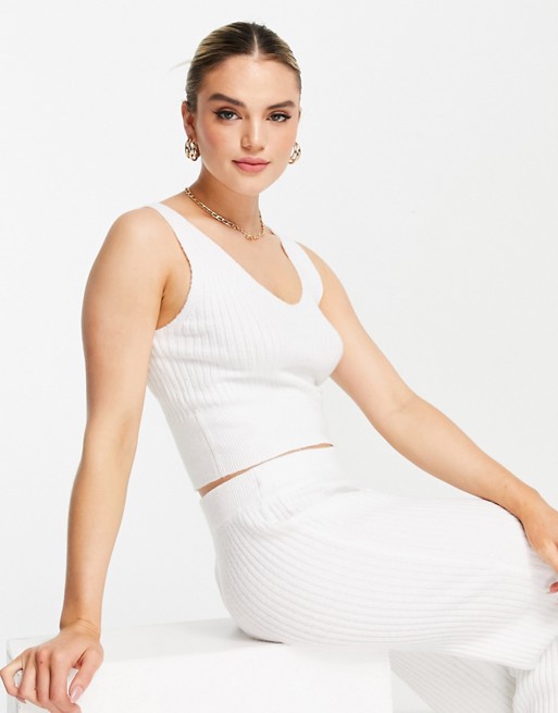 M Lounge knitted cami top with wide straps co-ord