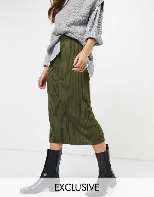 Pencil 2025 skirt knit