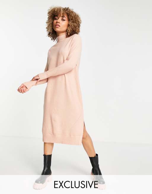 Pastel store sweater dress