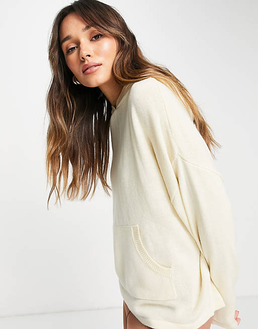 Co-ords M Lounge oversized knitted hoodie co-ord 