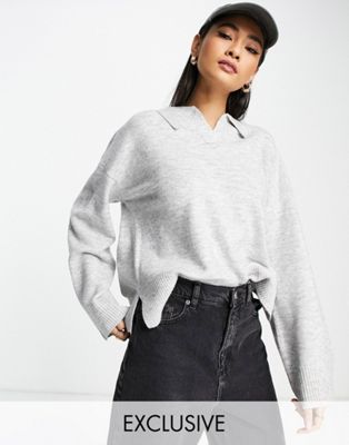 M Lounge relaxed polo jumper co-ord