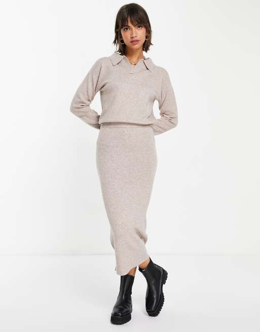 Superposition robe hotsell et pull