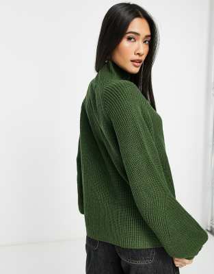 forest green jumper women's