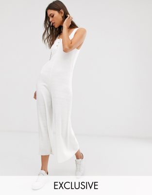 wide strap jumpsuit