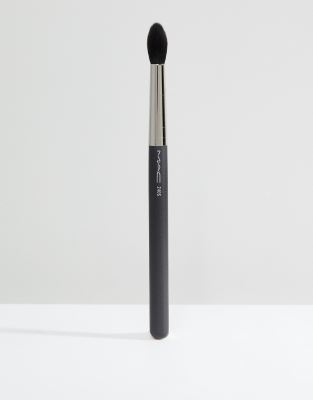 Mac 240s Large Tapered Blending Brush-no Colour In Transparent