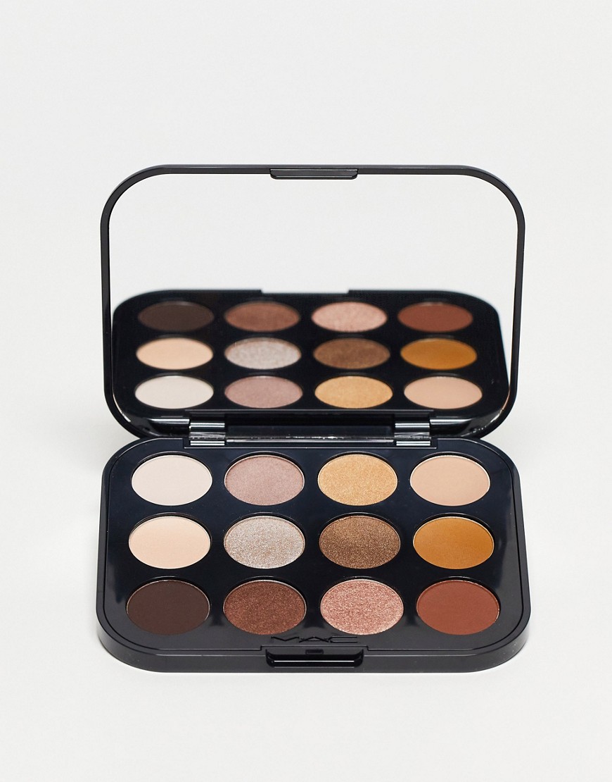 MAC Connect In Colour 12-Pan Eyeshadow Palette - Unfiltered Nudes-Multi