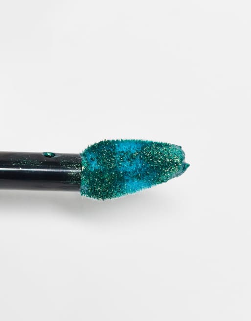 MAC Dazzleshadow Liquid Eye Shadow Metallic- Telephathic Teal, 4 of 4
