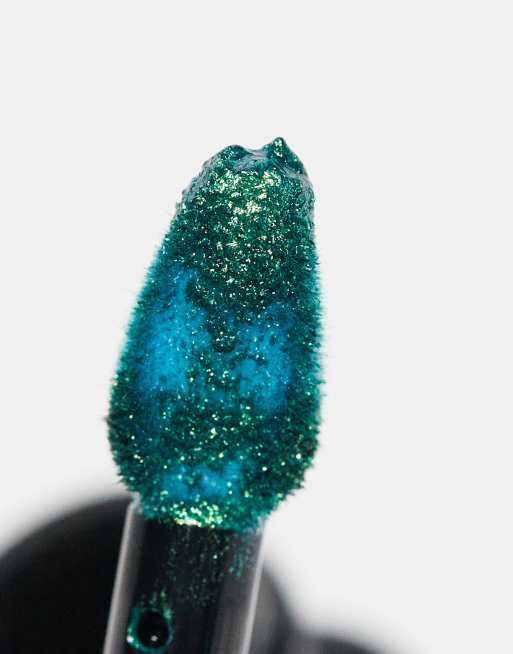 MAC – Dazzleshadow – Metaliczny cień do powiek w płynie - Telephathic Teal, 2 z 4