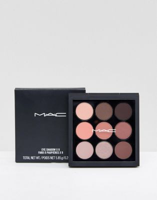 MAC Eyeshadow Palette x 9 - Dusky Rose Times Nine - ASOS Price Checker