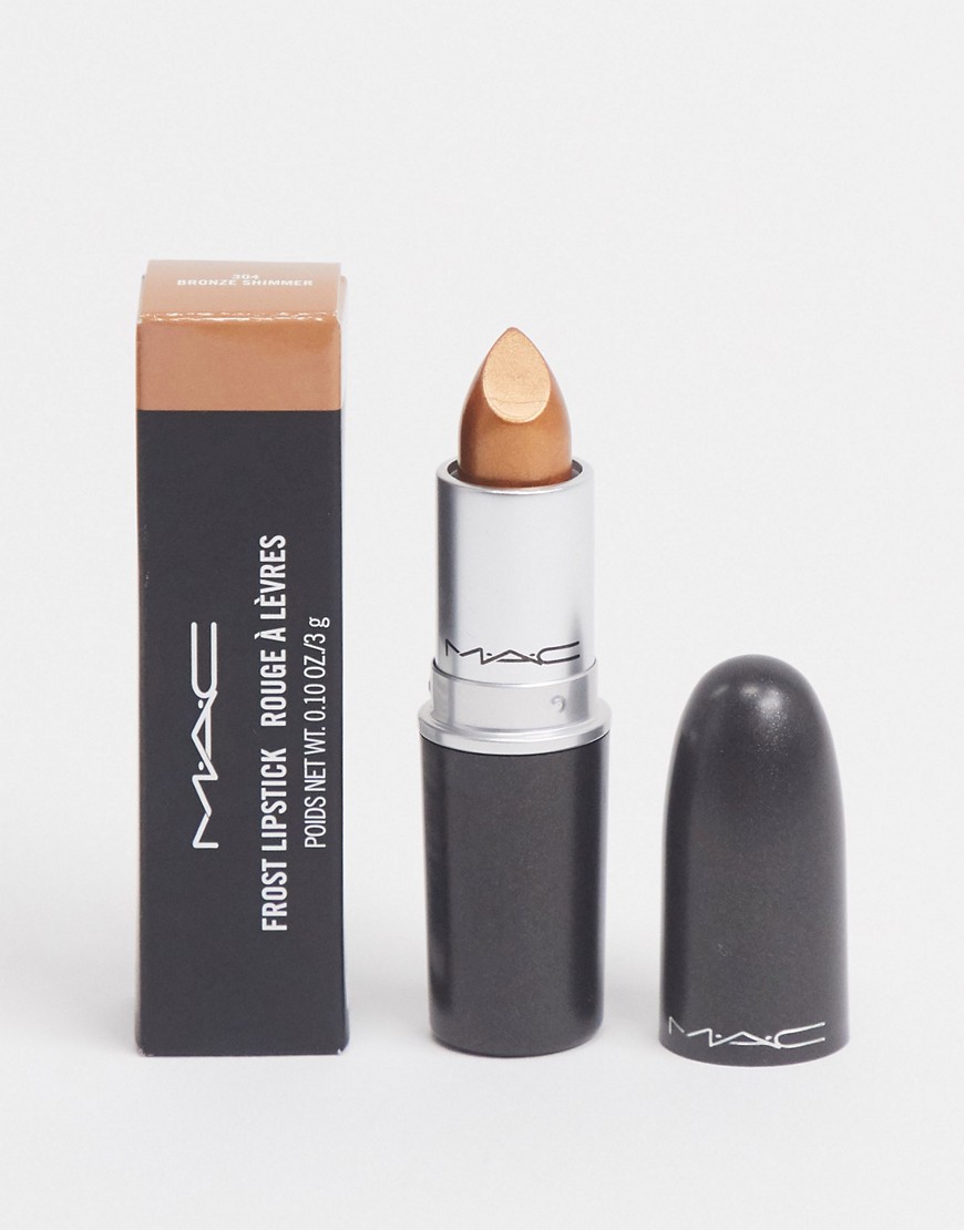 MAC Frost Lipstick - Bronze Shimmer-Gold