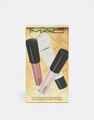 MAC - Gilty Pleasure Lipglass Trio - Lipgloss-Set (32% Ersparnis)-Bunt