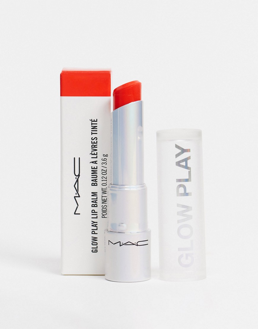 MAC Glow Play Lip Balm - Rouge Awakening-Red