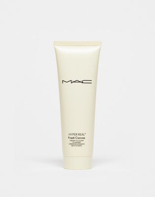 Mac Hyper Real Cream To Foam Cleanser 125ml-no Color In White