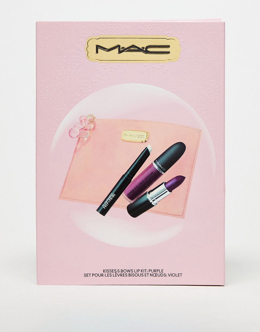 MAC Kisses & Bows Lip Kit - Purple (save 44%)