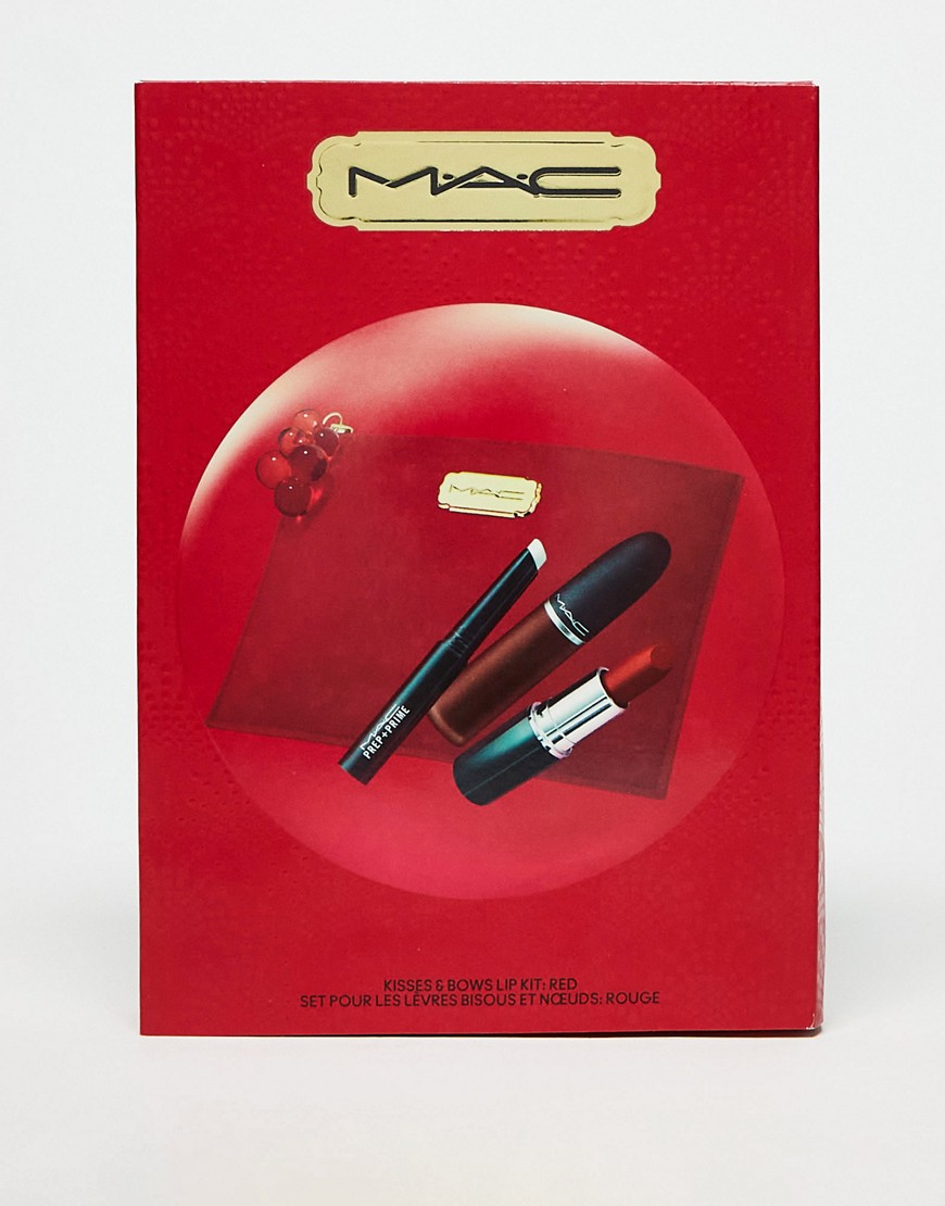 MAC Kisses & Bows Lip Kit - Red (save 44%)
