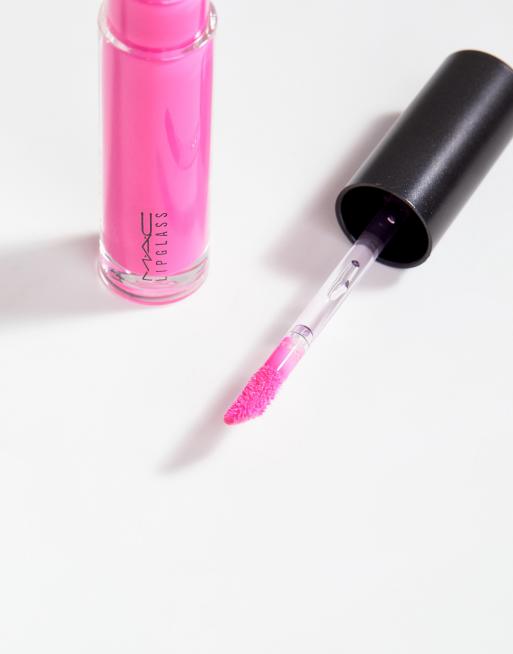 Mac Pink Poodle Lipglass Swatch