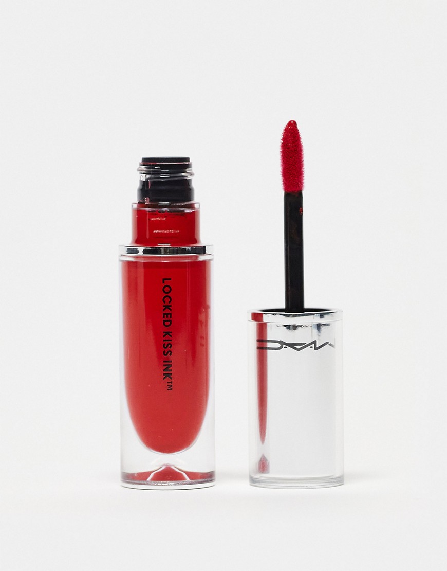 MAC Locked Kiss Ink Lipcolour - Ruby True-Red