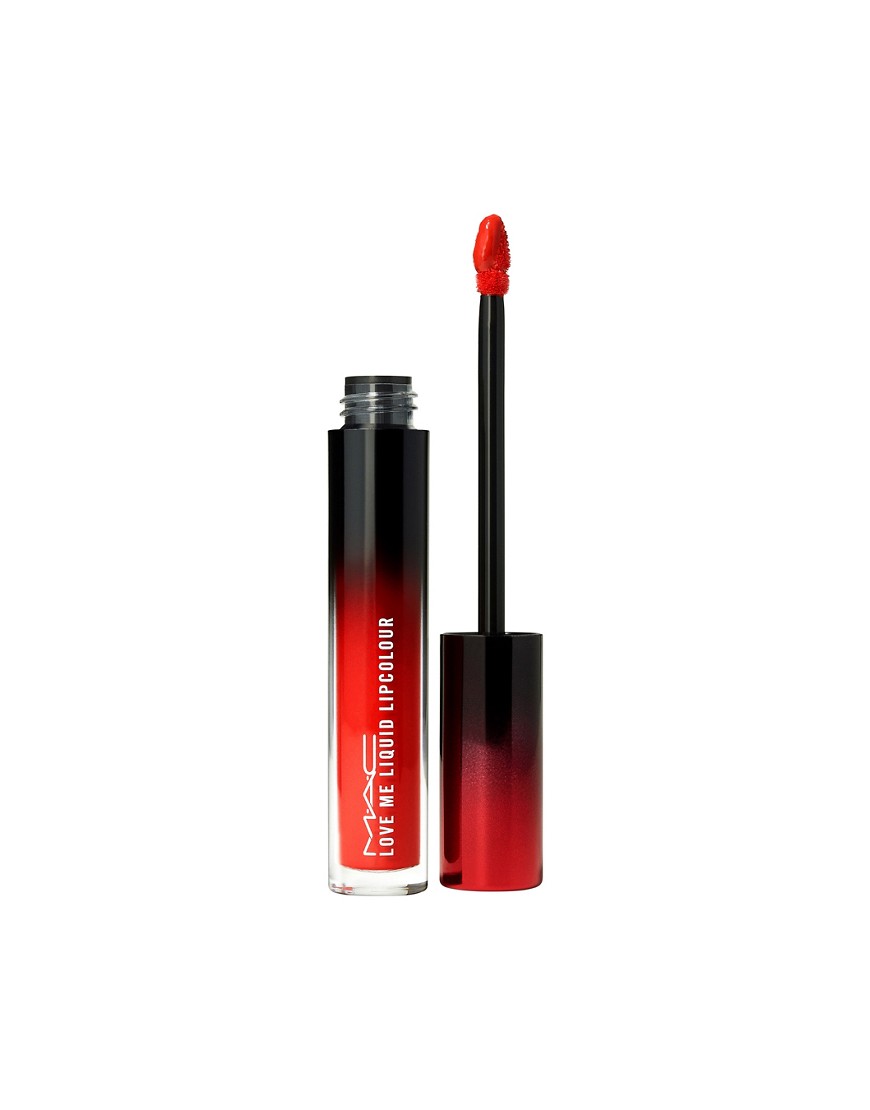 MAC Love Me Liquid Lipstick - Yeah I'm Fancy-Red