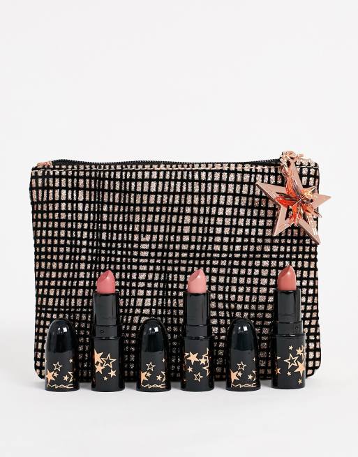 Mac Lucky Stars Lipstick Kit Neutral Asos