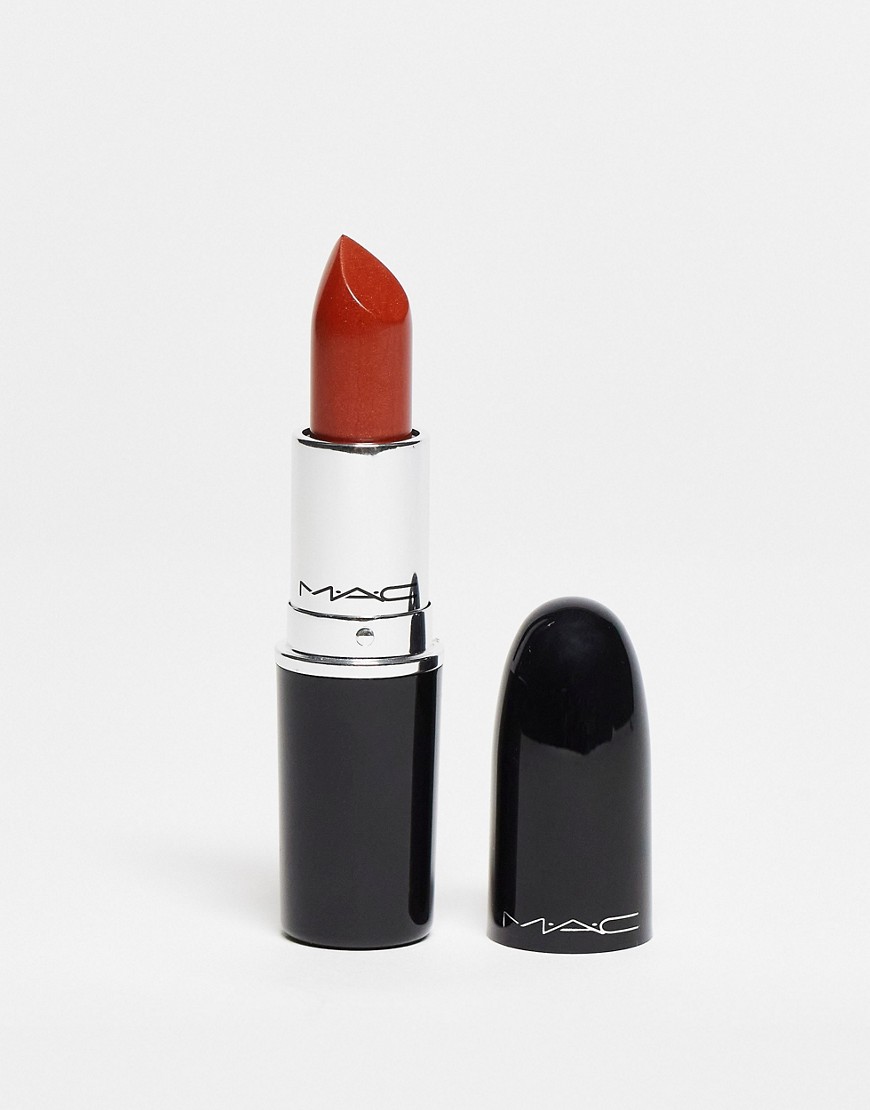 MAC Lustre Glass Lipstick- Obviously-Orange