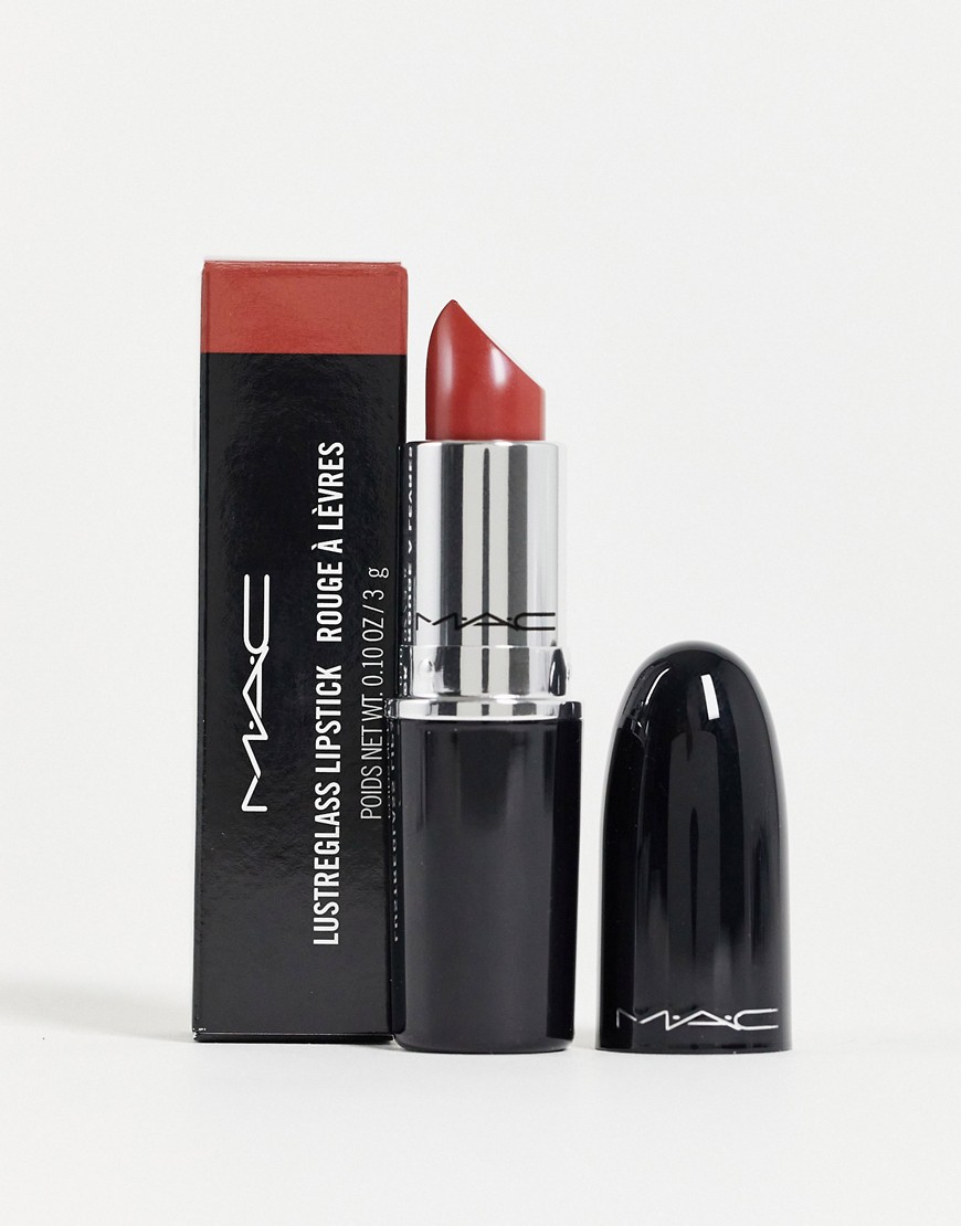 MAC Lustreglass Lipstick - Business Casual-Red