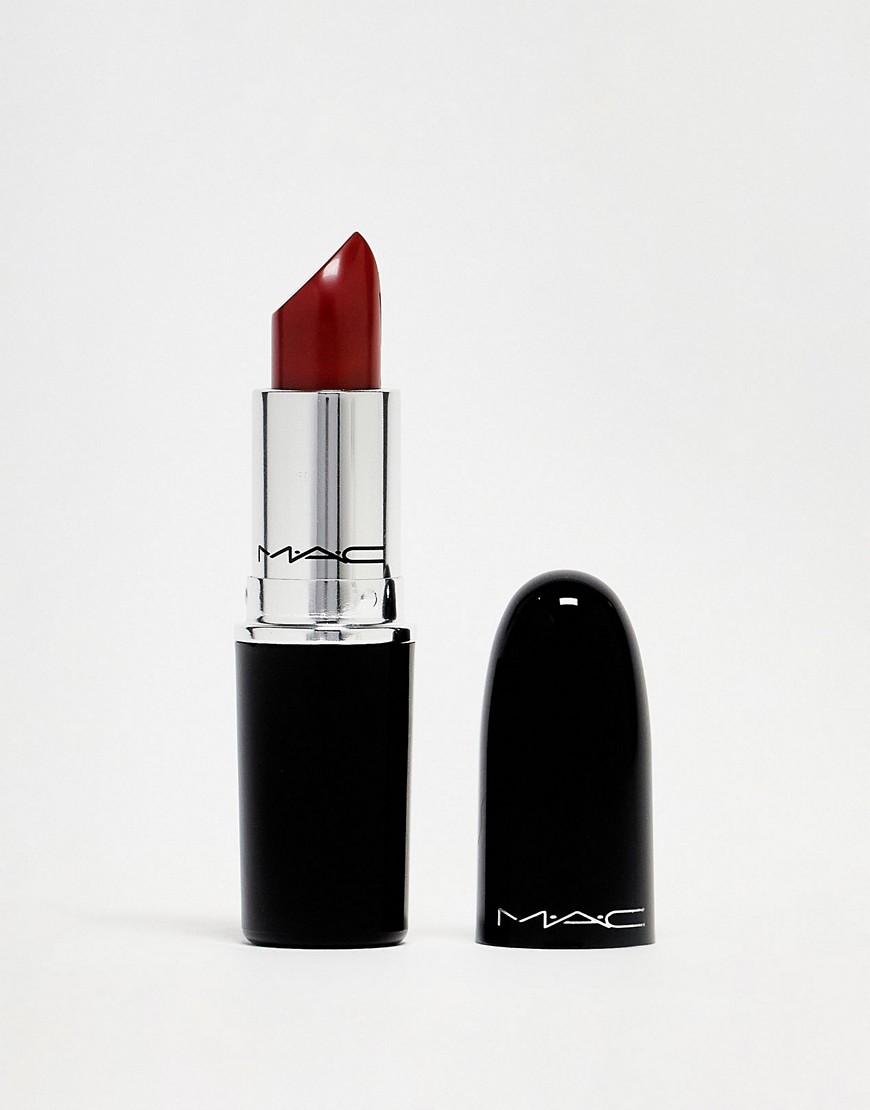 MAC Lustreglass Lipstick - Chili Popper-Red