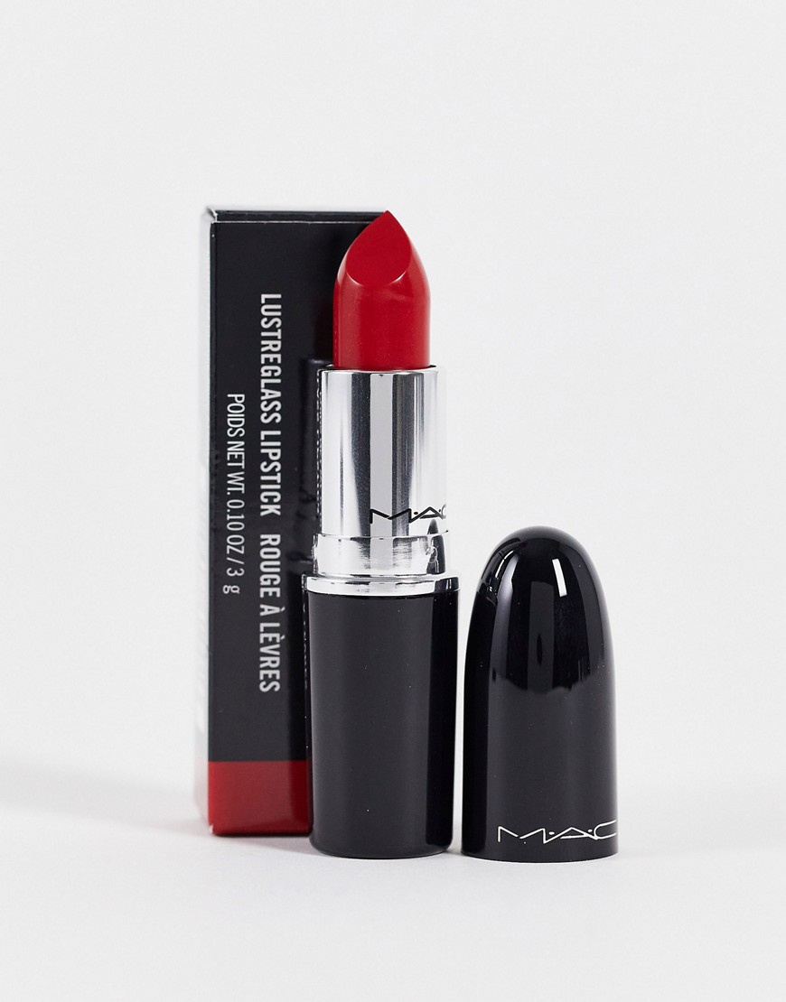 MAC Lustreglass Lipstick - Cockney-Red
