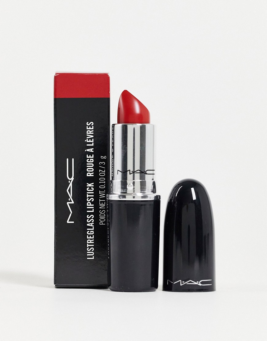 MAC Lustreglass Lipstick - Lady Bug-Red