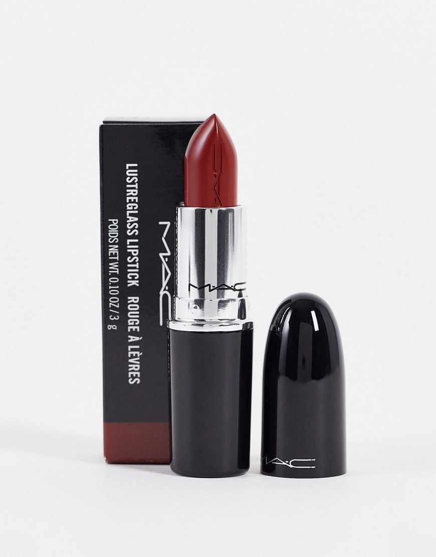 MAC Lustreglass Lipstick - Spice It Up!-Red