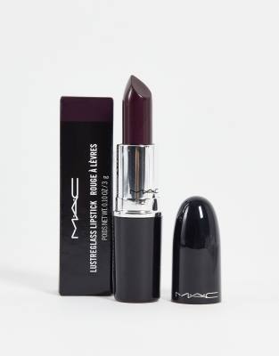 Mac Lustre Glass Lipstick 3g (various Shades) - Succumb To Plum In Purple