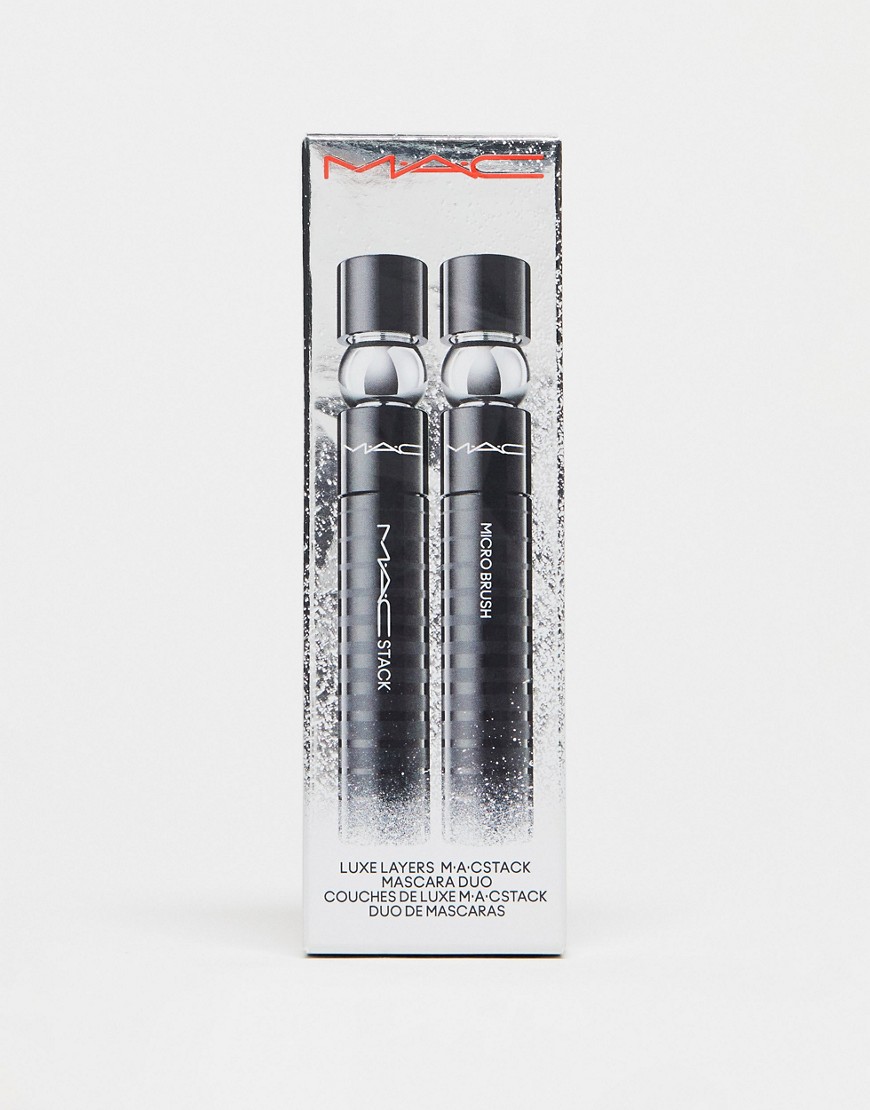 Mac Luxe Layers Stack Mascara Duo-no Color In White