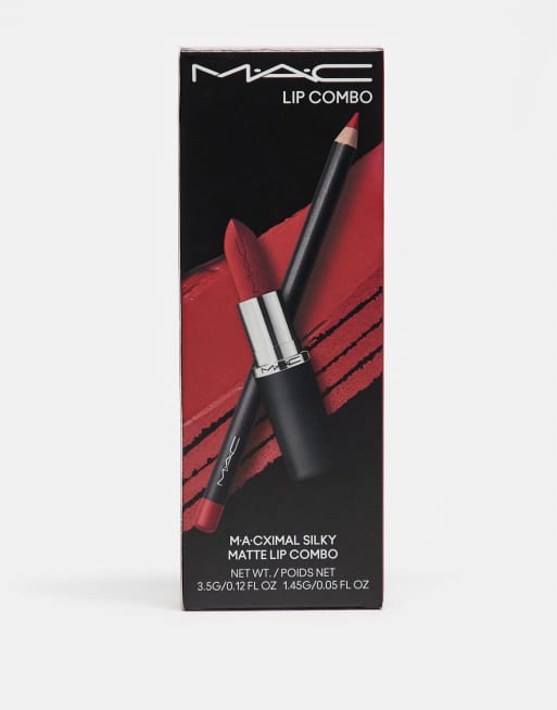 MAC – Macximal Silky Matte Lip Combo – Set med läpprodukter – Ruby Woo