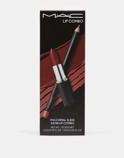 MAC - Macximal Sleek Satin Lip Combo - Sæt med læbeprodukter - Creme In Your Coffee